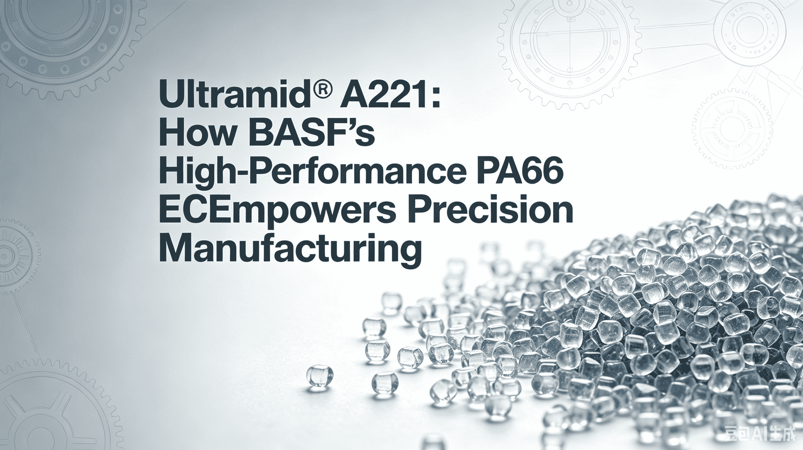 Ultramid® A221: Kako BASF-ov visokozmogljiv PA66 krepi natančno proizvodnjo
